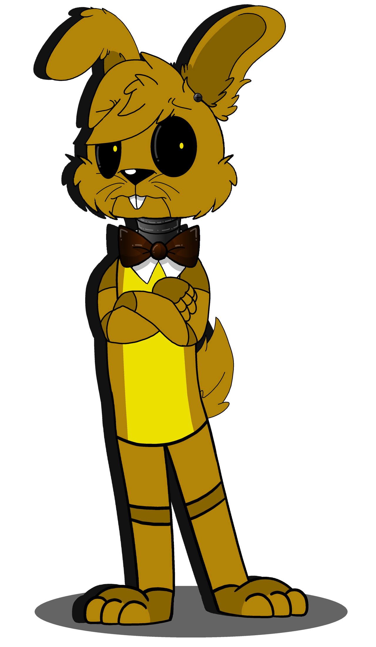 Invincible Spring Bonnie Stage 01-Spring Bonnie by deadaccounttt on DeviantArt
