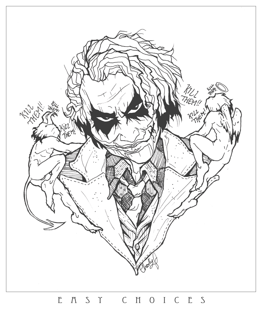 The Joker Easy Choices By Bramsstfu On Deviantart The Joker Easy Choices By Bramsstfu On Deviantart