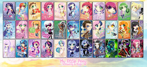 Chibi Set - My Little Pony