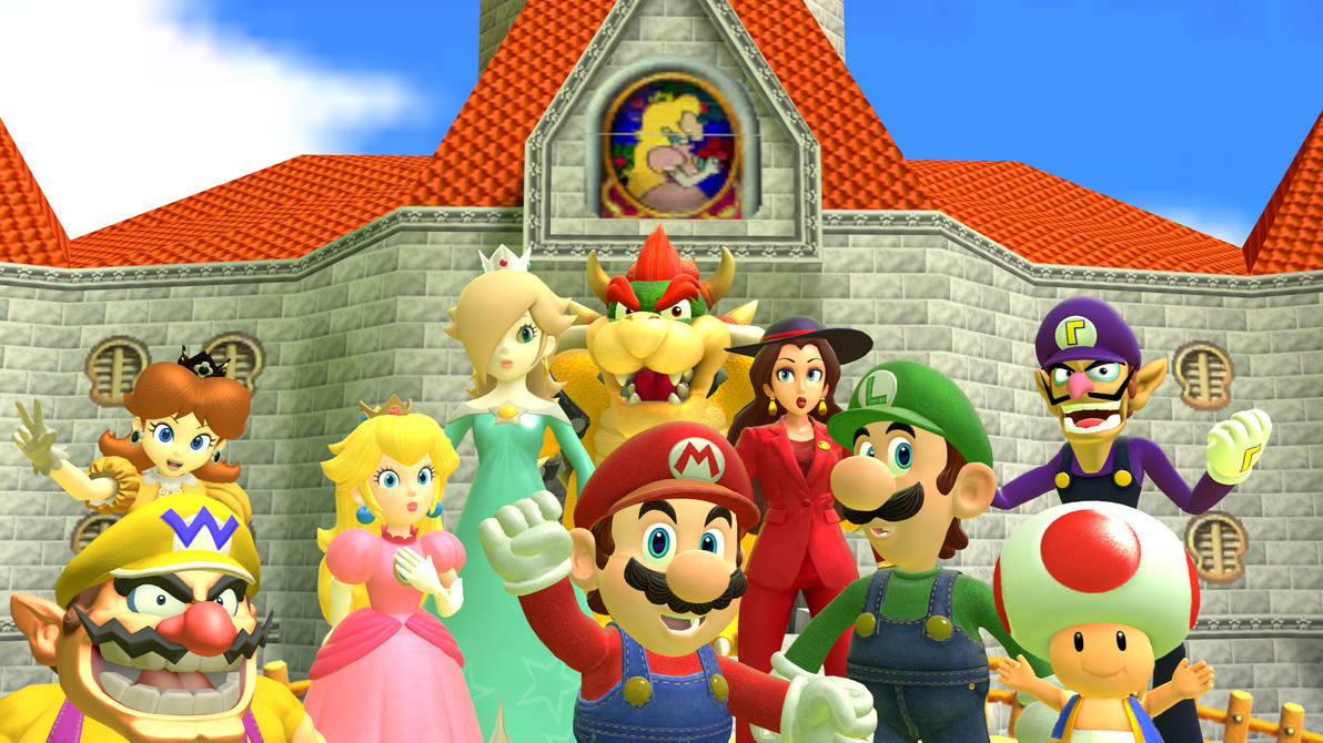 Super Mario Gang by LandynGunderfan on DeviantArt