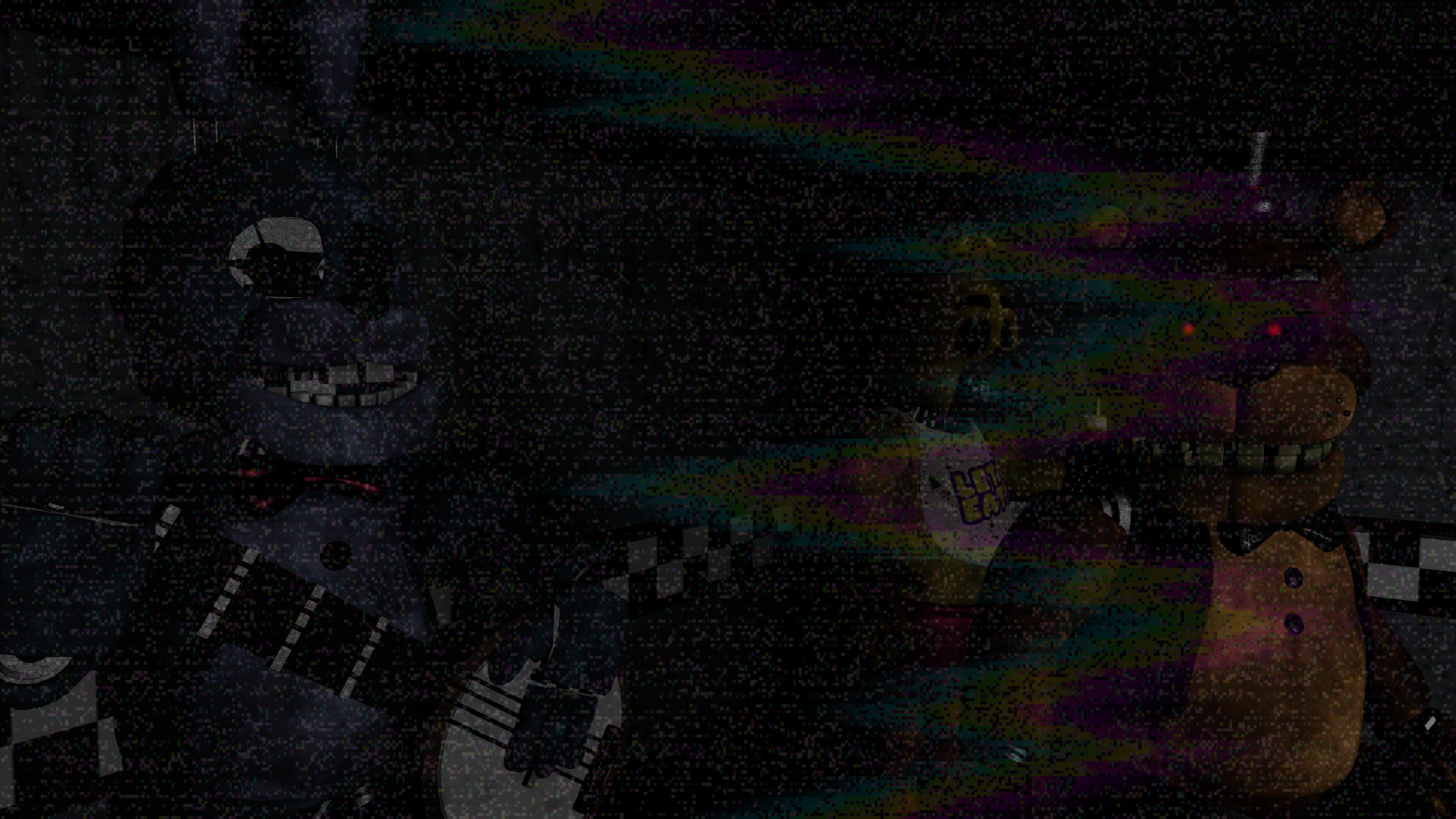 The Nightmare Animatronics (FNaF 4 - SFM) by LandynGunderfan on