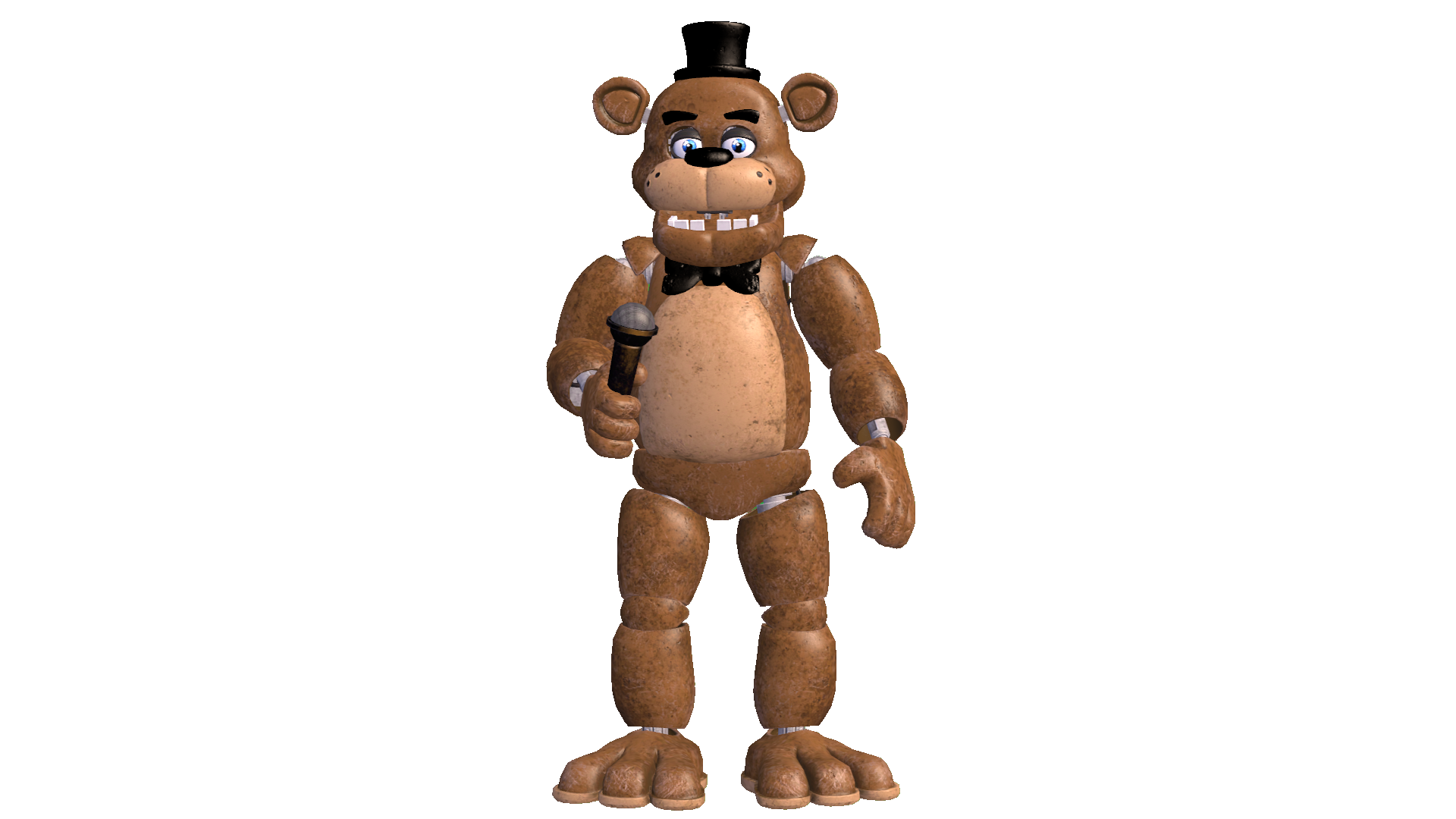 FNaF Renders Part 1 - Freddy Fazbear (FNaF 1) by LandynGunderfan on  DeviantArt