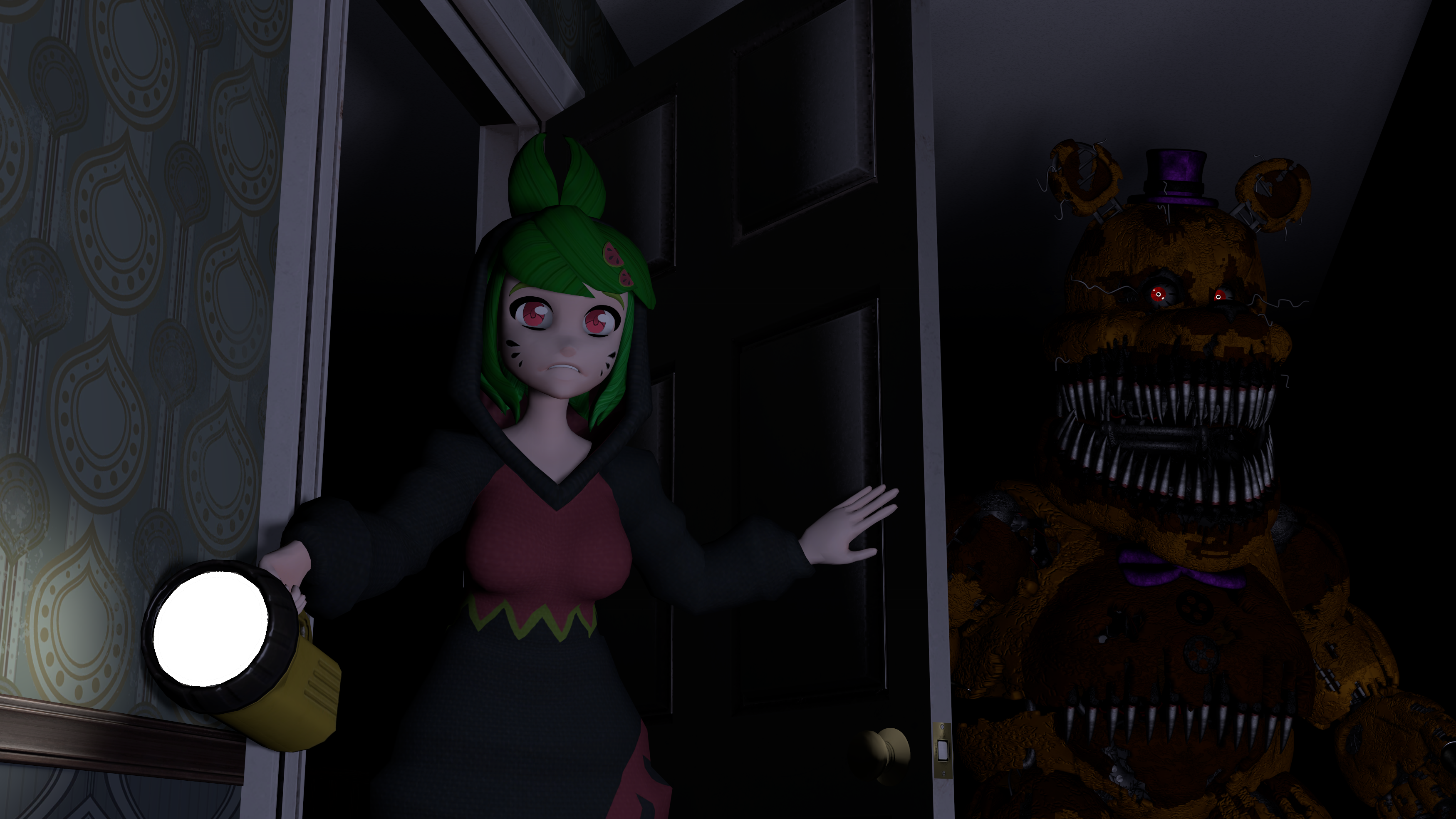 Melony Plays FNaF 4 REMAKE by LandynGunderfan on DeviantArt