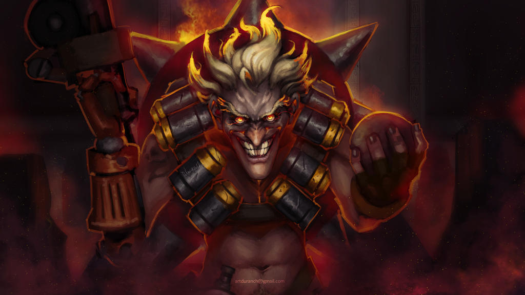 Junkrat Chain Junkrat by ArtDuRanch on DeviantArt