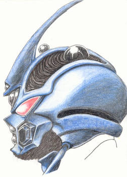 Guyver Colored pencil