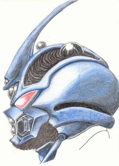 Guyver Colored pencil