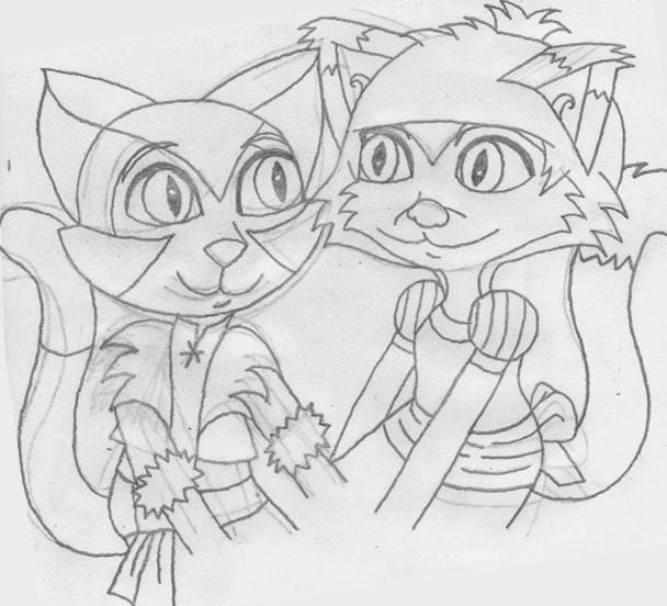 Kitty Catalina And Kitty Catherine By CutieJenna On DeviantArt Kitty catalina and kitty catherine by cutiejenna on deviantart