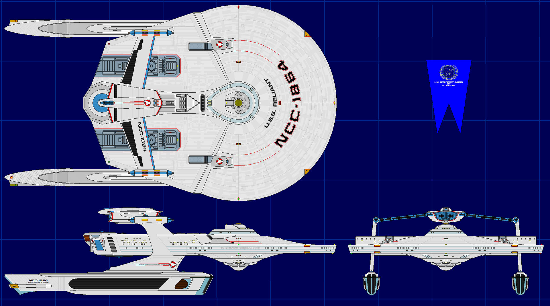 Deviantart Rialiant Miranda Class (USS Reliant) (UPDATED) by ScifiGeek1991 on DeviantArt