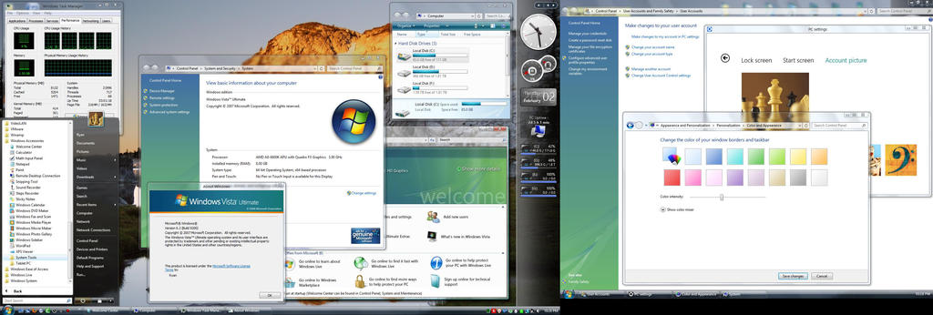 Desktop Screenshot - 2/2/16 Windows Vista8.0 9200