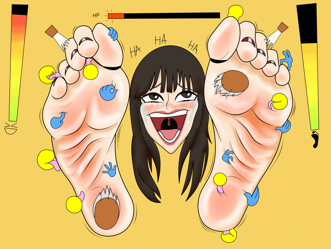 Tickle Computer Tickle game by Feeteraco on DeviantArt