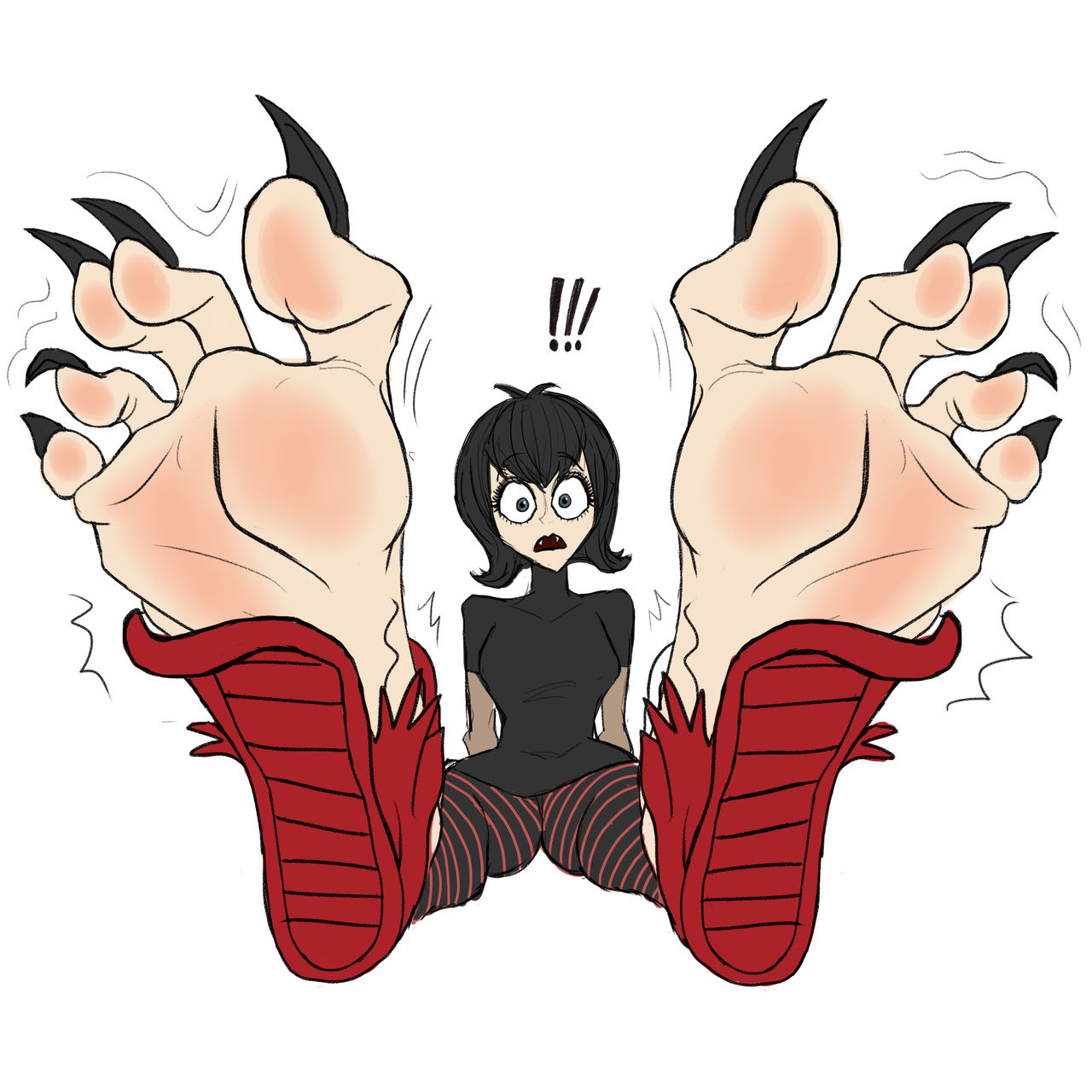 Feet Transform Mavis Feet transformation by Feeteraco on DeviantArt