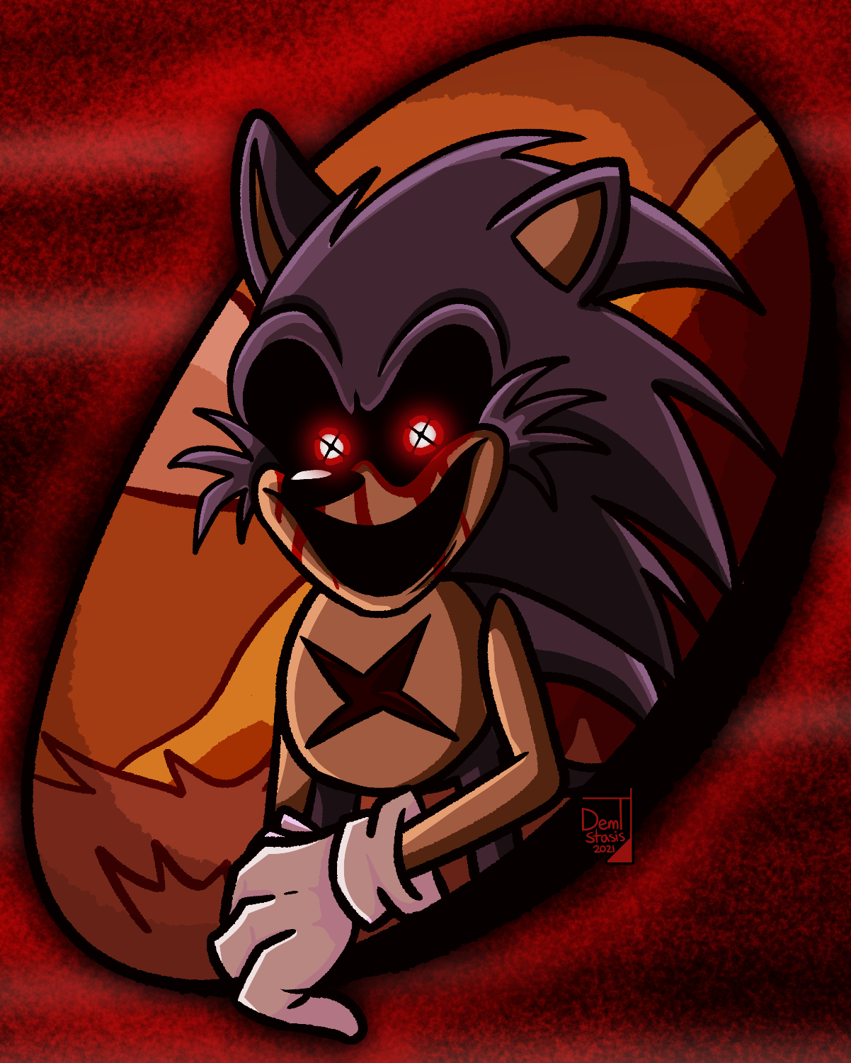 My Version Lord X (Sonic.Exe) by Ikenyinfinitearts on DeviantArt