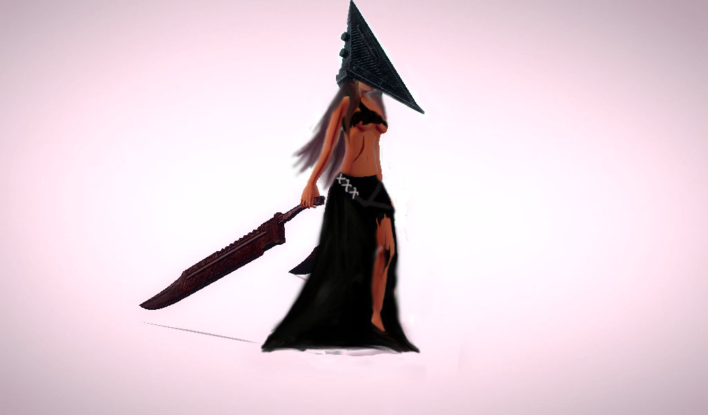 Pyramidal Female Figure female pyramid head creation2 by Starlee-142 on DeviantArt