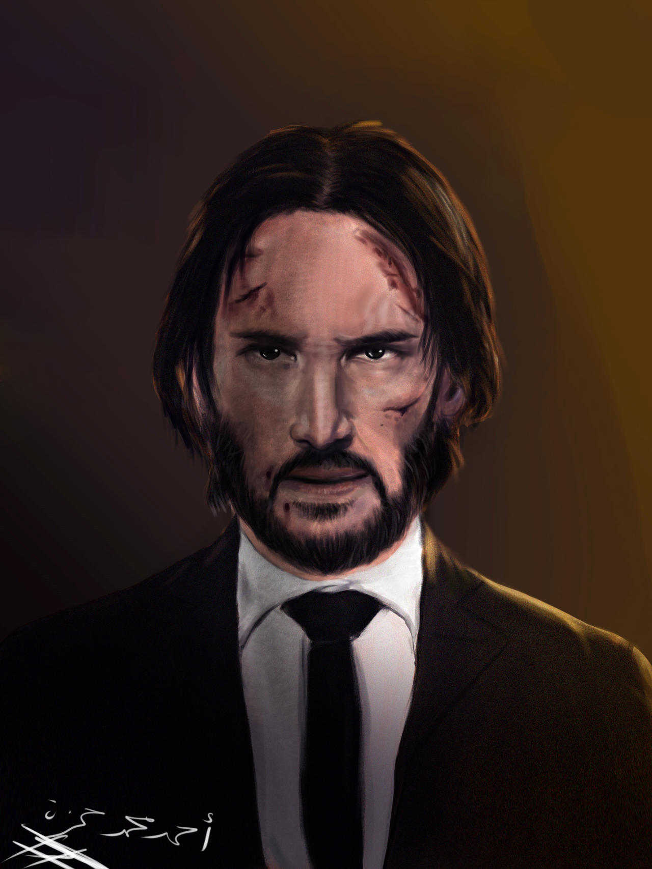Keanu Reeves by Ahmedal-Of-HonoR on DeviantArt
