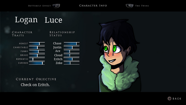 {UntilDawnAU} Logan Luce