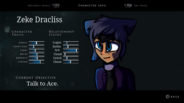 {UntilDawnAU} Zeke Dracliss