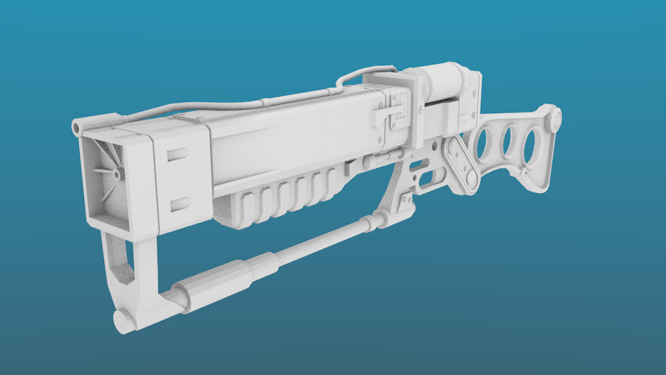Laser Rifle Deviantart AER9 Laser Rifle by OrangeDaxter on DeviantArt