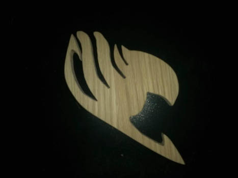 Fairy tail Logo~ Oak wood