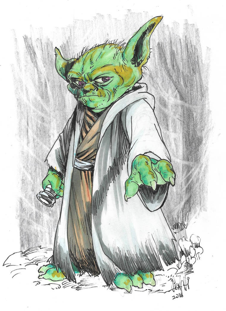 Yoda by artistic-greenfox on DeviantArt