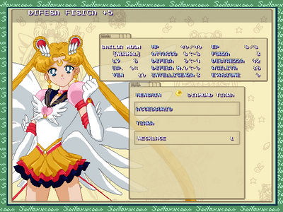 Eternal Sailor Moon - Equipment Menu