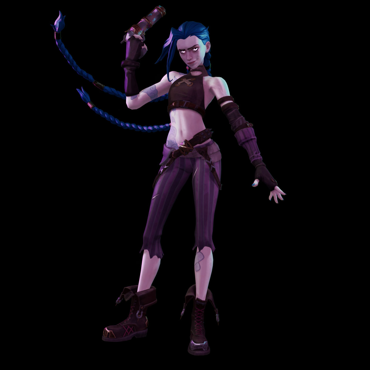 Jinx (Arcane) Render Fan Art Blender by Taquito3103 on DeviantArt