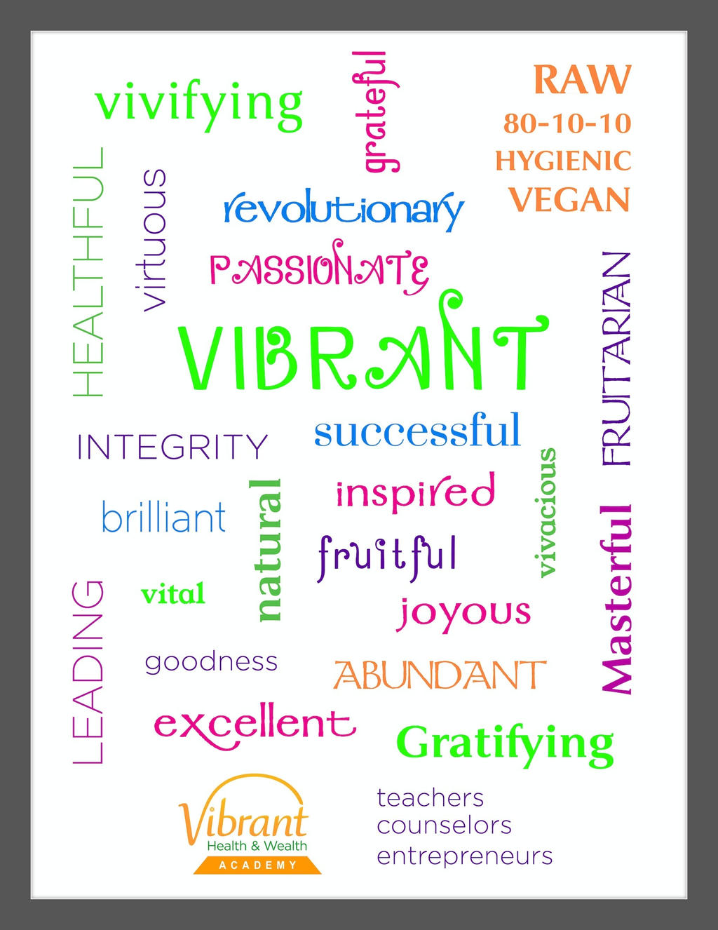 VIBRANT-word-poster-glass by VibrantWisdomArts on DeviantArt