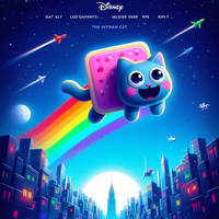 Nyan cat pelicula poster 