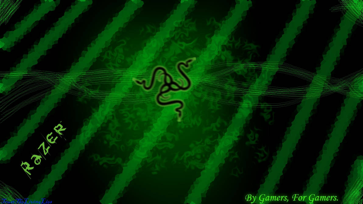Minecraft Razer Background Pc Razer Background by LivingLiesArt on DeviantArt