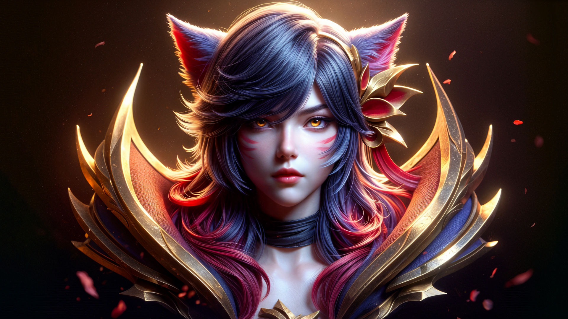 Ahri Real Ahri Realistic Portrait - 05 by KetewStudio on DeviantArt