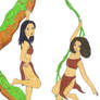 'Sexy girls in loincloths'