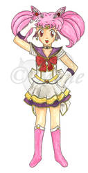 Seramyu Super Sailor Chibimoon by mene