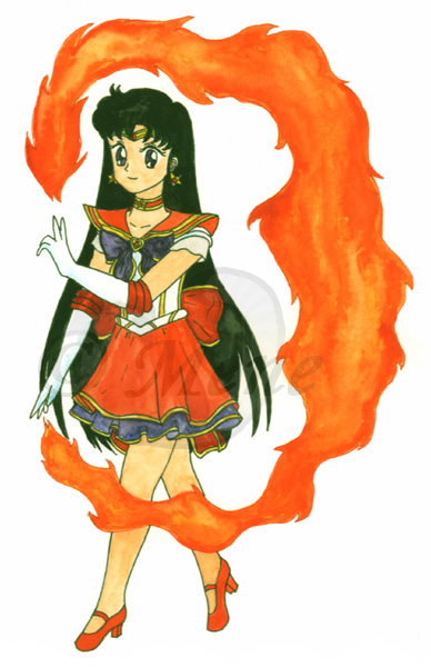 Seramyu Sailor Mars by mene