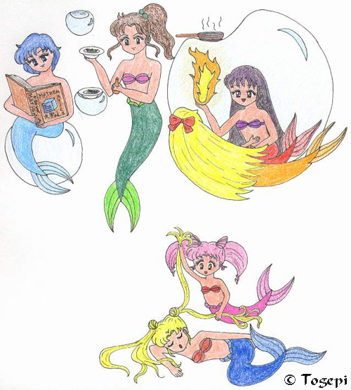 Senshi mermaids