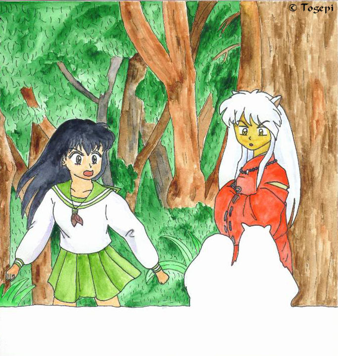 Kagome and Inuyasha