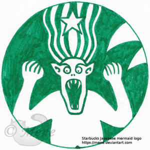 Starbucks logo: Japanese mermaid