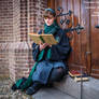 [Cosplay - Harry Potter] A reading Slytherin