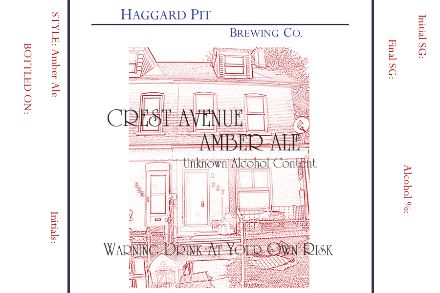 Crest Avenue Amber Ale