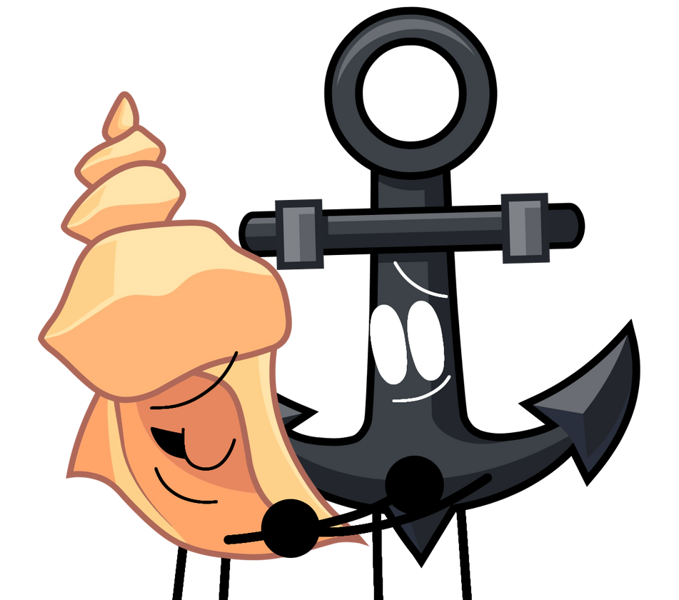 Anchor And Conch Shell (PNG) by JohnHNO on DeviantArt