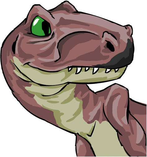 Happy Raptor Cartoon Happy Raptor by Raptinator on DeviantArt