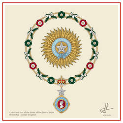 GCSI Insignia of the Order of the Star of India