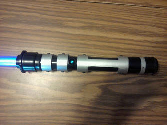 Blue PVC lightsaber