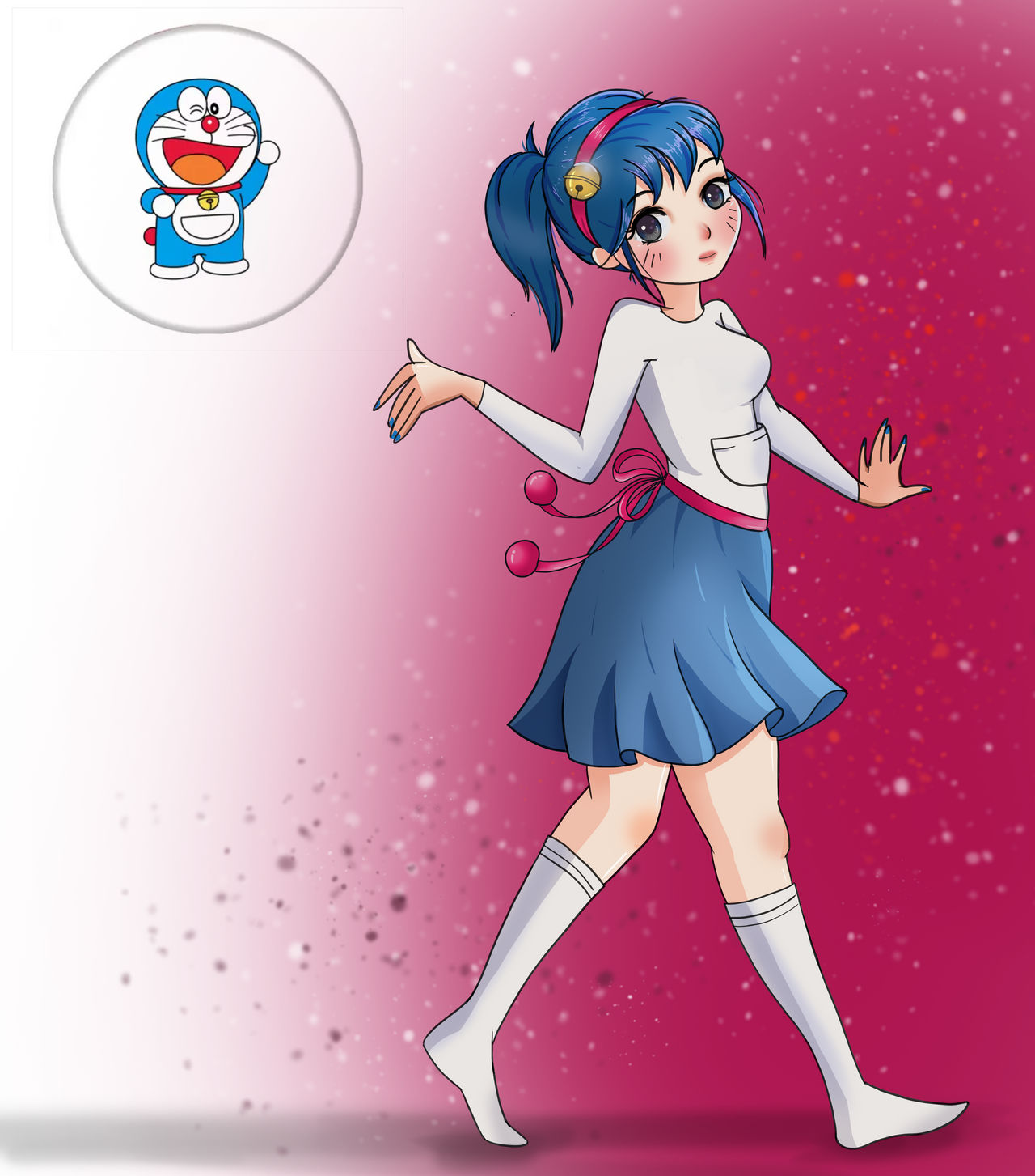 Doraemon Inspired Anime Girl by Nivy95 on DeviantArt Doraemon Inspired Anime Girl by Nivy95 on DeviantArt