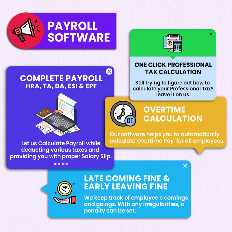 Payroll Software Box 8 benefits of using payroll app in India by Salarybox on DeviantArt