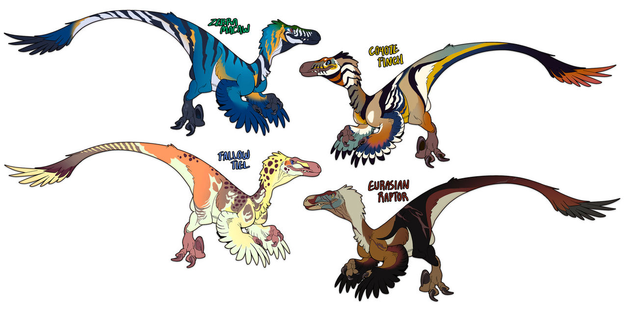 Bashful Raptor Raptor Adopts by LemonCoyotes on DeviantArt