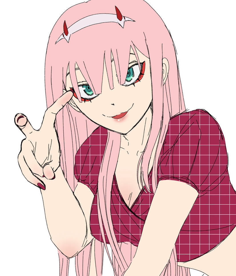 Zero Two by Lisschu on DeviantArt