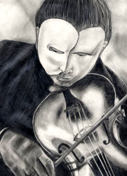 Phantom Playing Violin