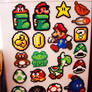 Mario Fridge Bead Sprite