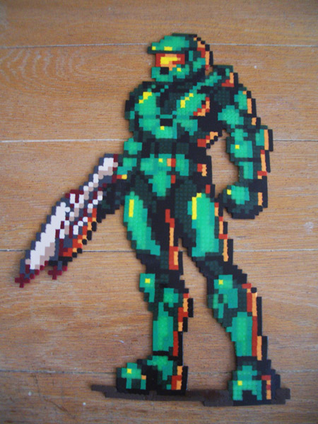 Master Chief Halo Bead Sprite