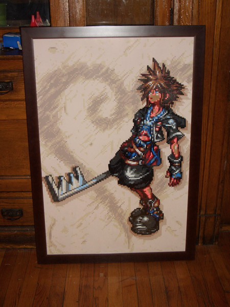 Sora Kingdom Hearts BeadSprite