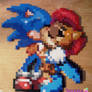 Sonic Sally Kissing BeadSprite